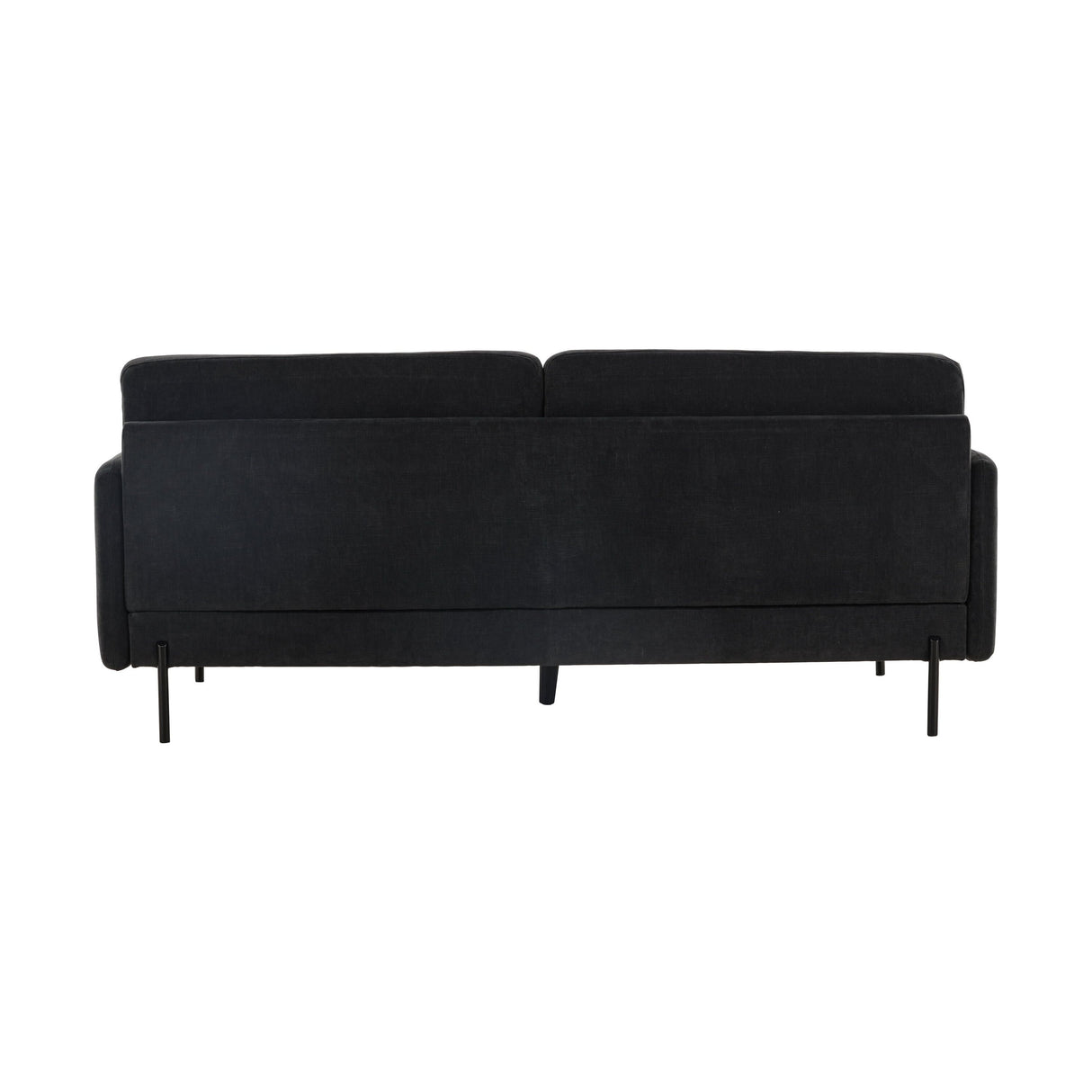 Antibes 3-Sitzer Sofa - Dunkelgrauer Veloursstoff - ZEN ZONE Furniture