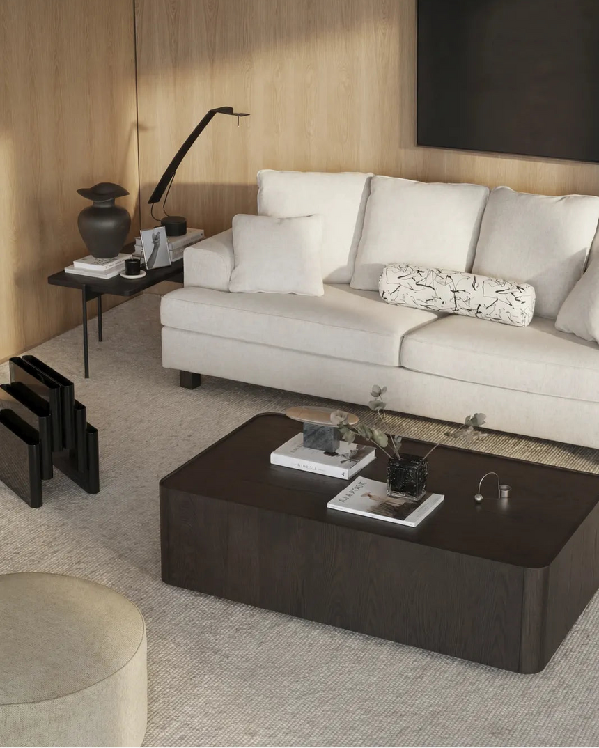 Couchtisch SEABROOK aus Eiche, 130x75x36 cm