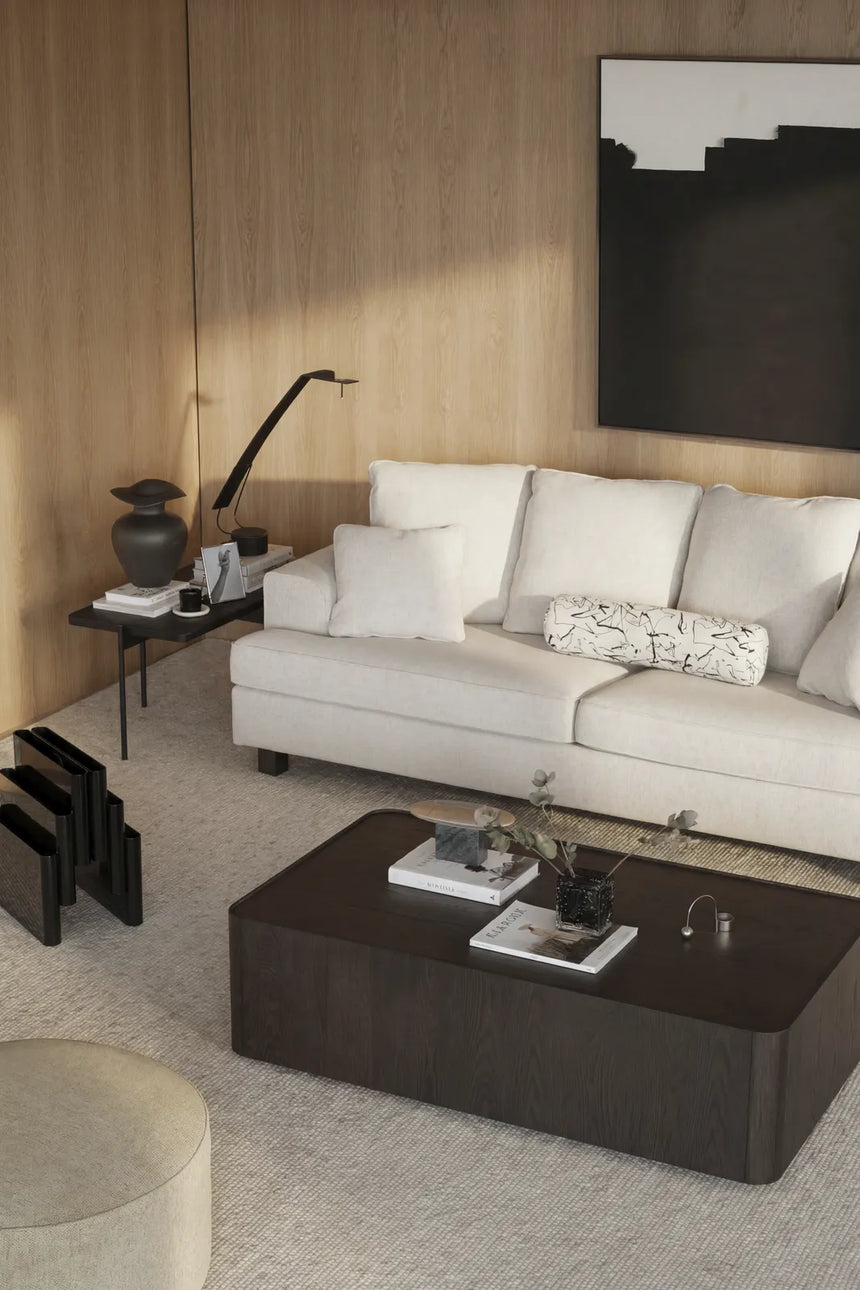 3-Sitzer-Sofa HARTSVILLE, Cayenne #102 lichtbeige, 231x108x85 cm