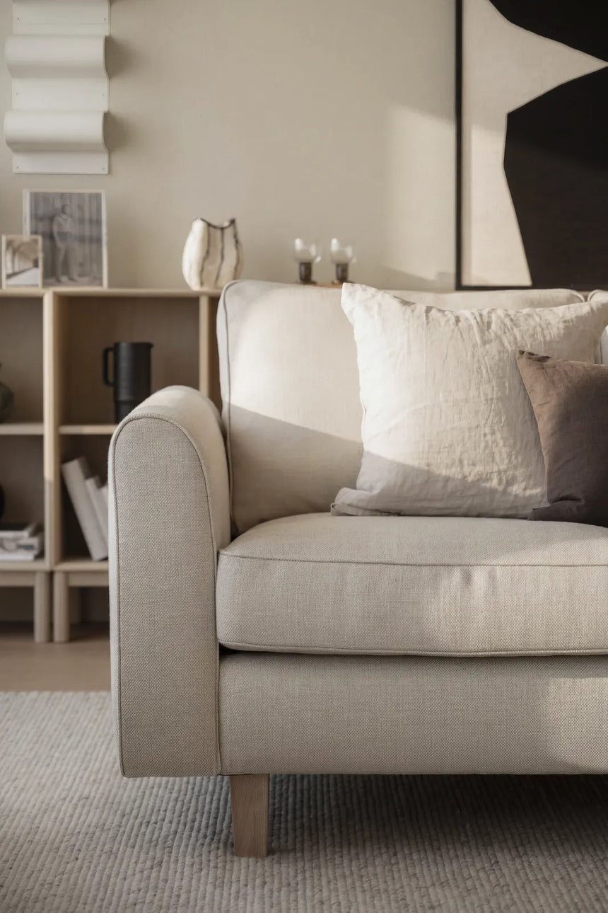 3-seater sofa IRVINE, Essence #05 beige, 233x100x84 cm