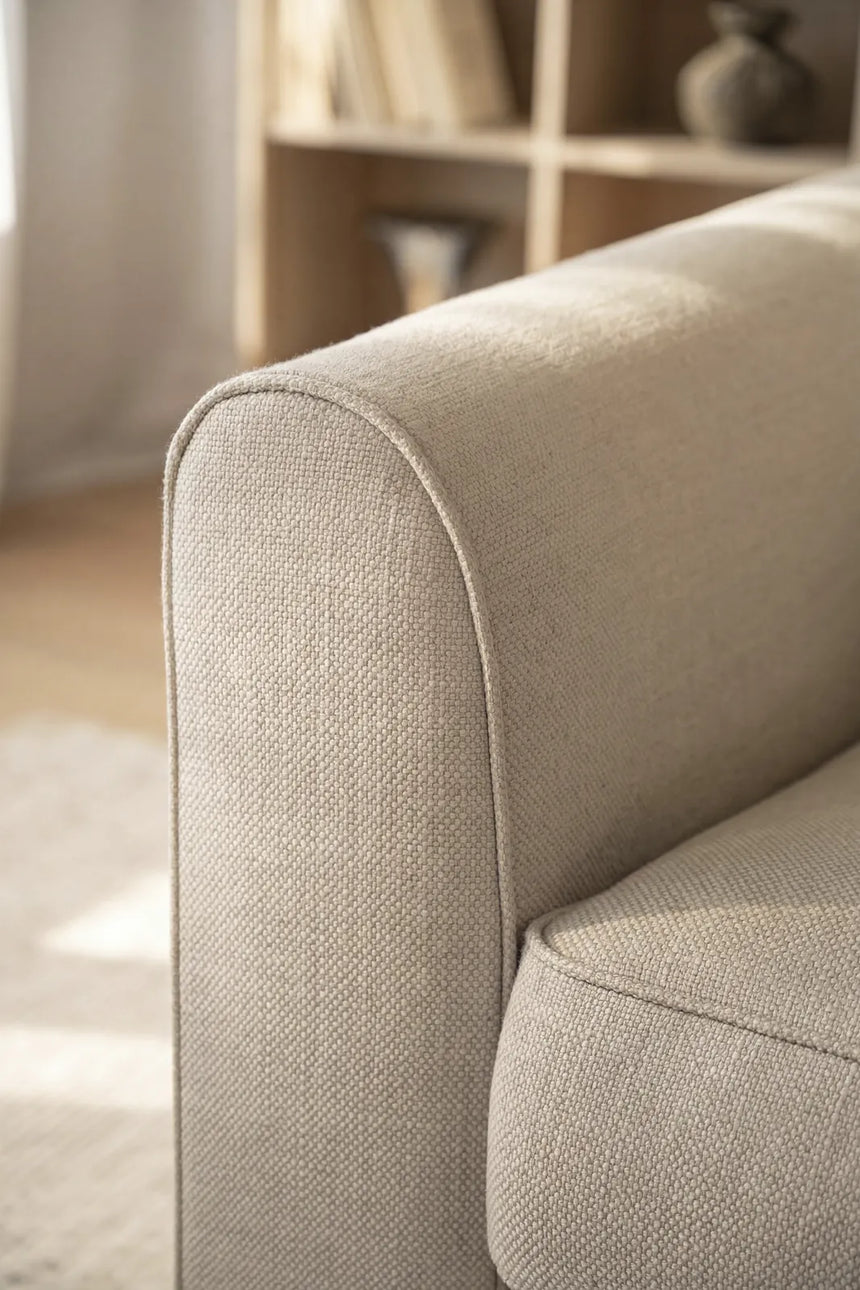 3-seater sofa IRVINE, Essence #05 beige, 233x100x84 cm