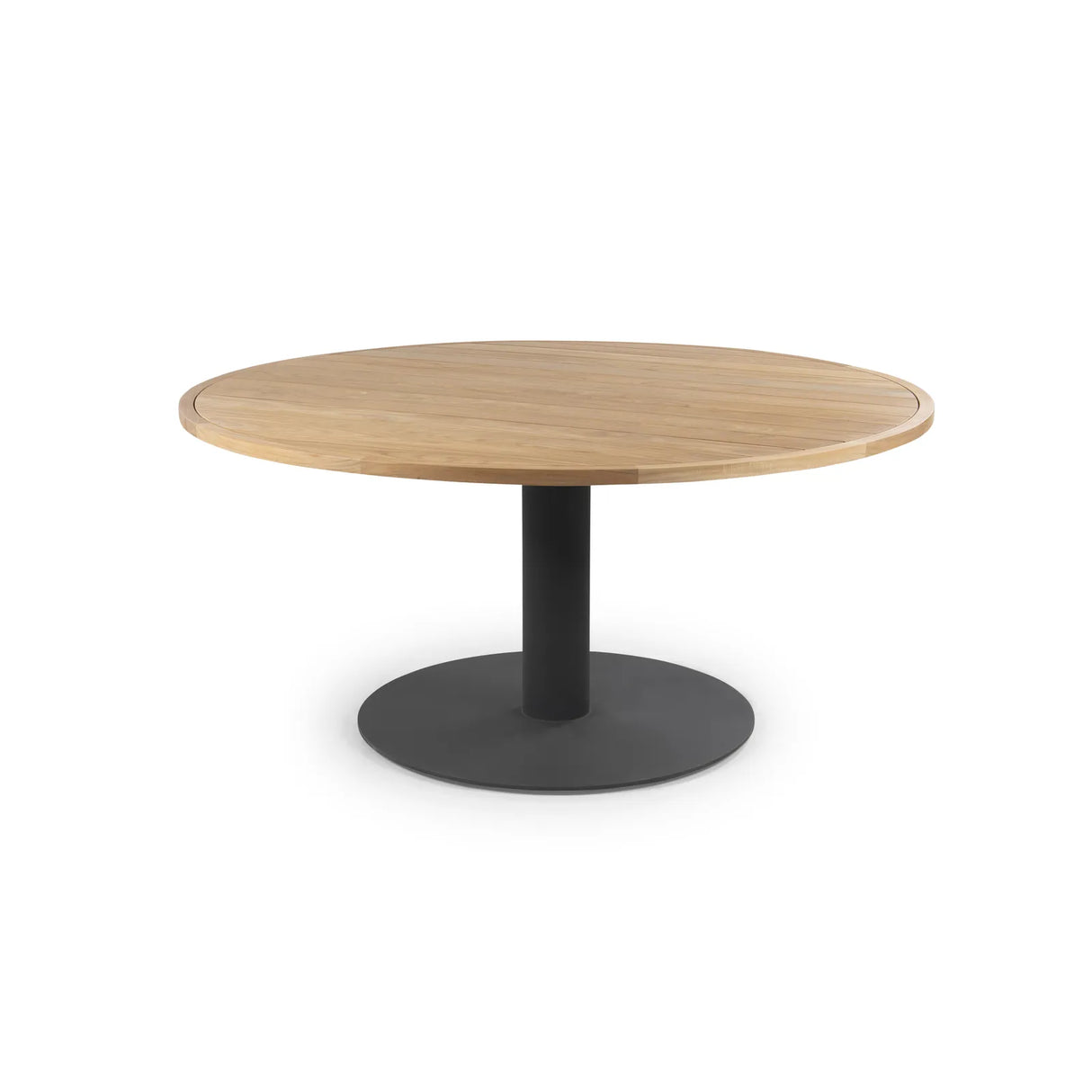 Venice Gartentisch aus Teakholz und Aluminium 160x160 cm - ZEN ZONE Furniture