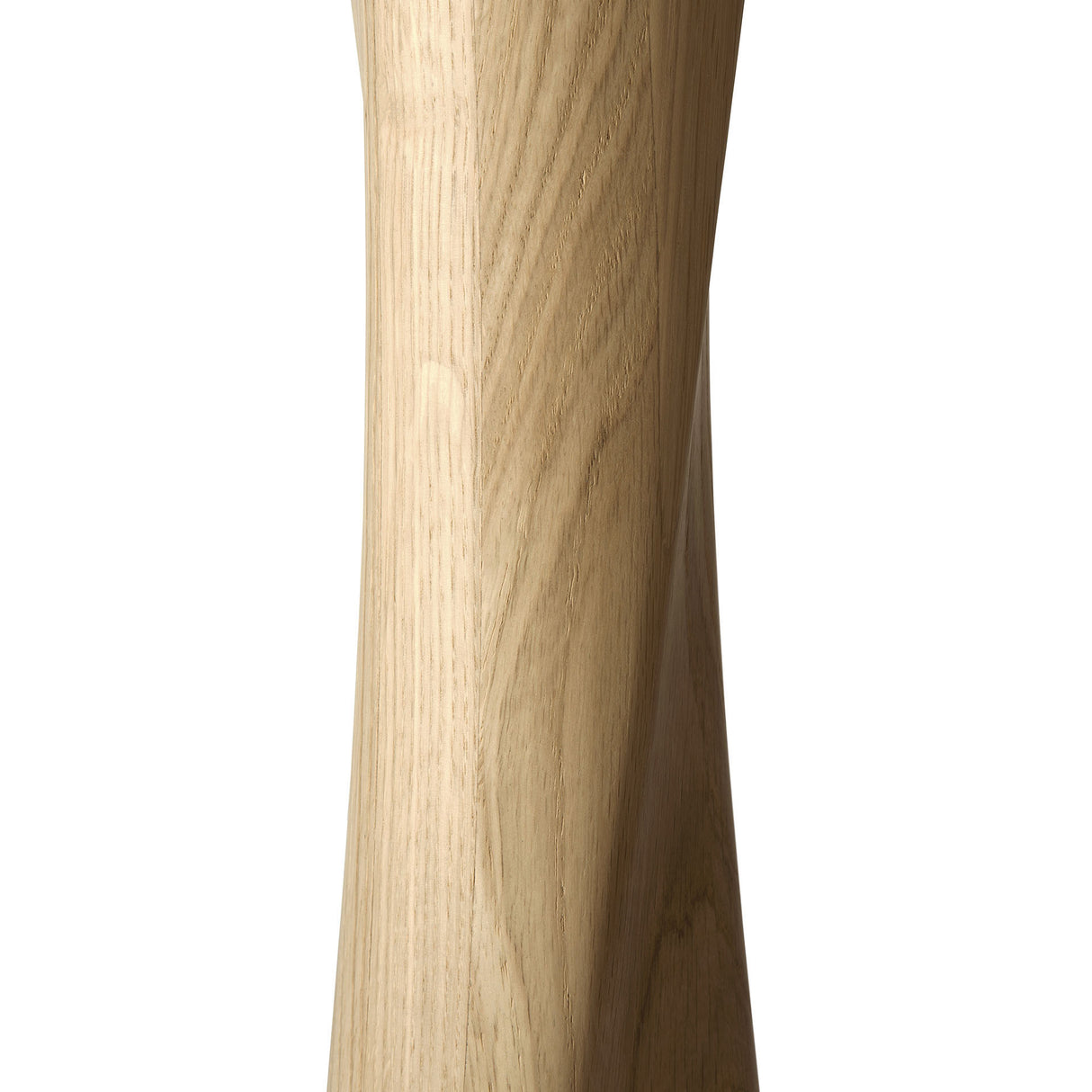 Torsion Esstisch - lackierte Eiche - rund - 70 x 70 x 76 cm - ZEN ZONE