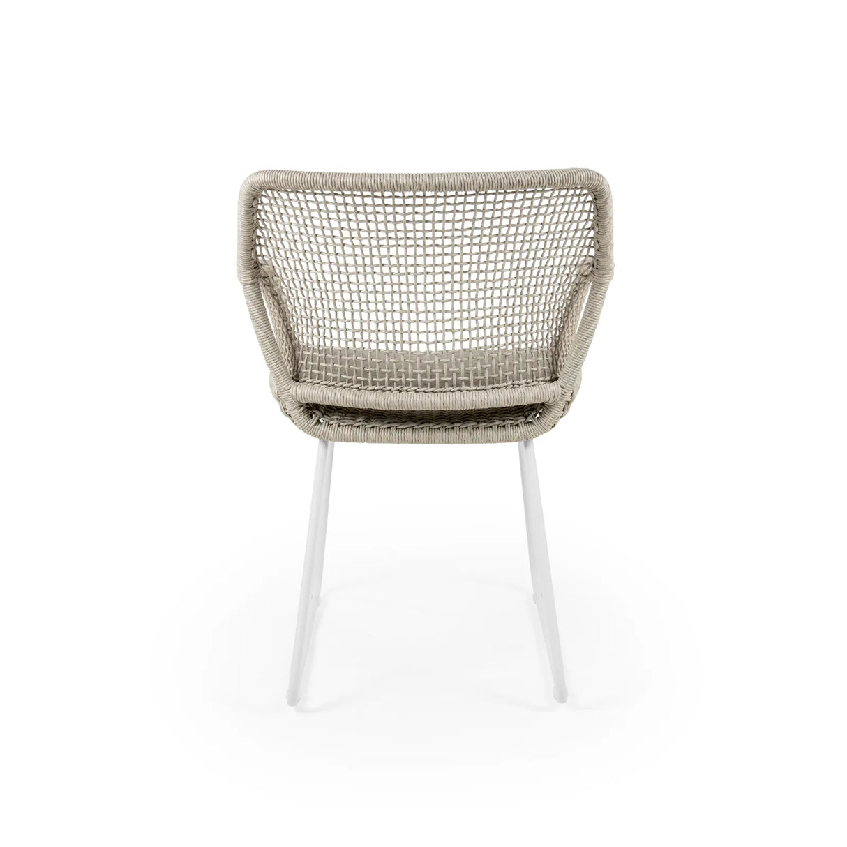 ESTA Gartenstuhl aus Aluminium Leinen geflechtet - ZEN ZONE Furniture