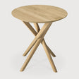 Mikado Beistelltisch - Eiche - rund - 50 x 50 x 50 cm - ZEN ZONE Furniture