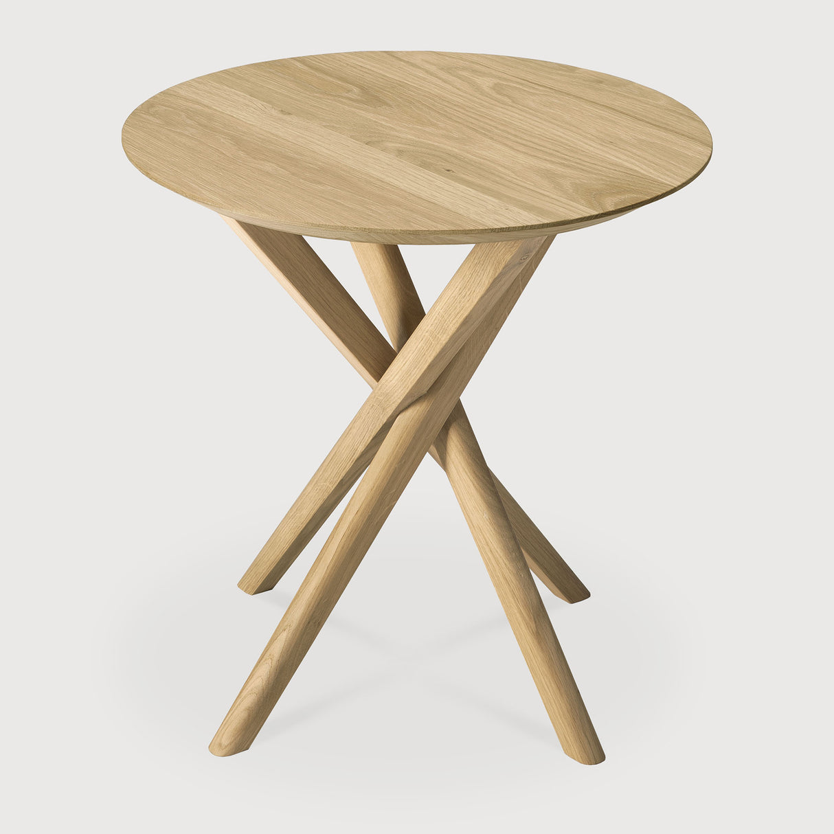 Mikado Beistelltisch - Eiche - rund - 50 x 50 x 50 cm - ZEN ZONE Furniture