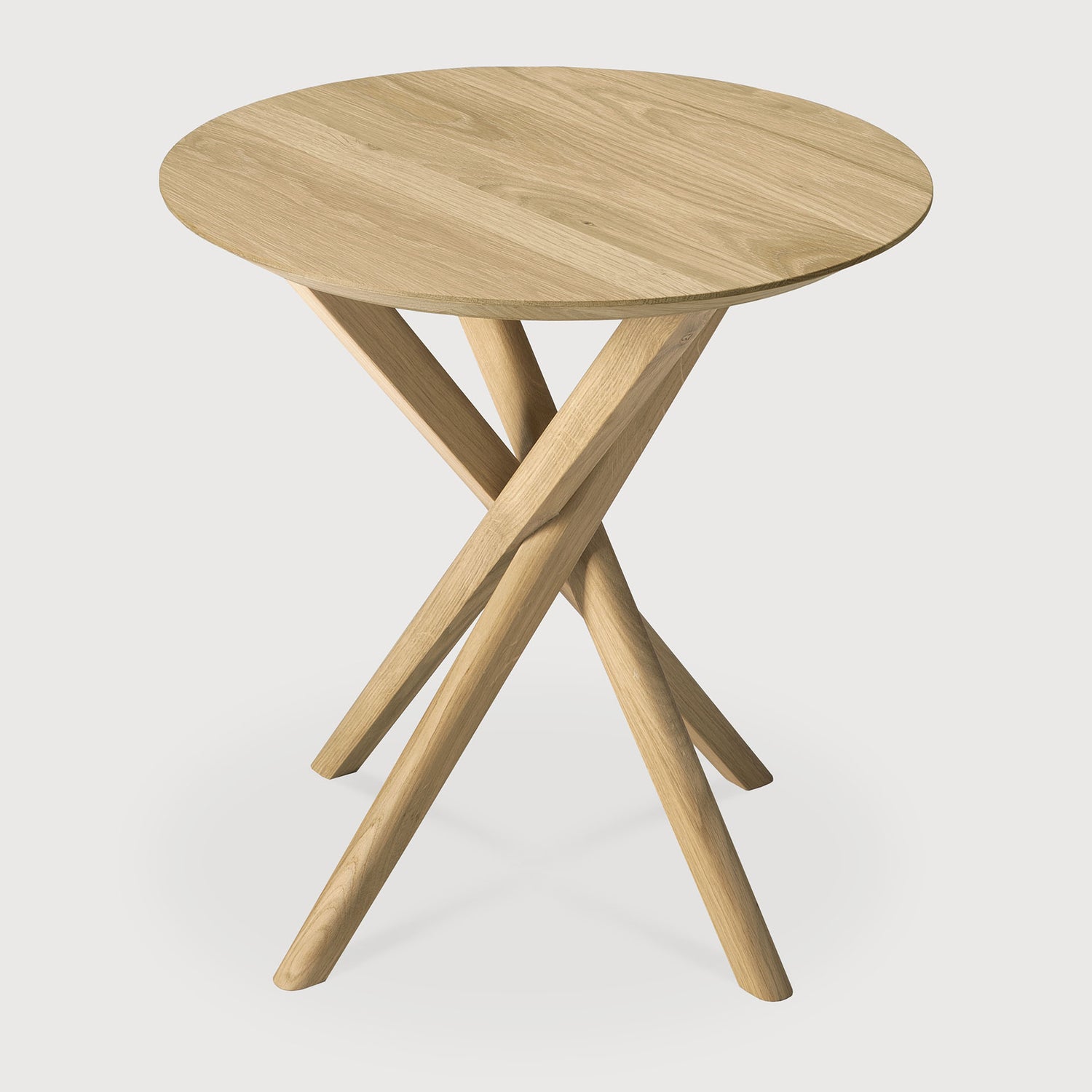 Mikado Beistelltisch - Eiche - rund - 50 x 50 x 50 cm - ZEN ZONE Furniture
