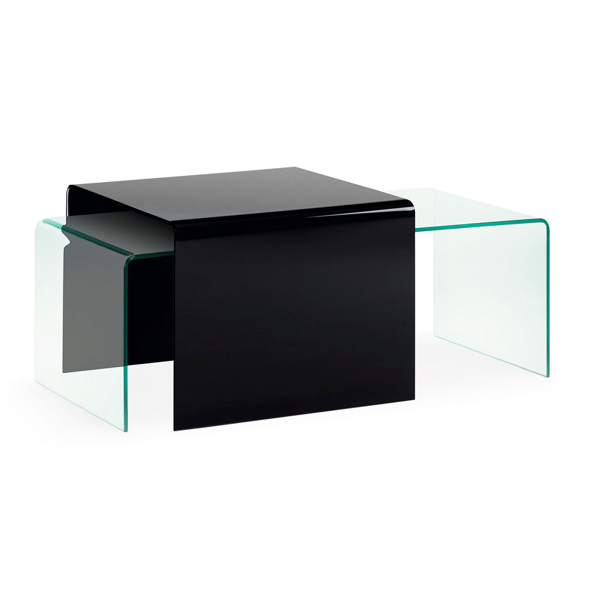 Burano Couchtisch aus Glas 110 x 50 cm - ZEN ZONE Furniture