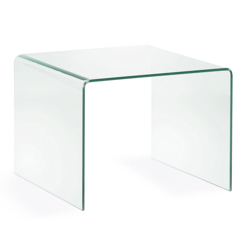 Burano Beistelltisch aus Glas 60 x 60 cm - ZEN ZONE Furniture