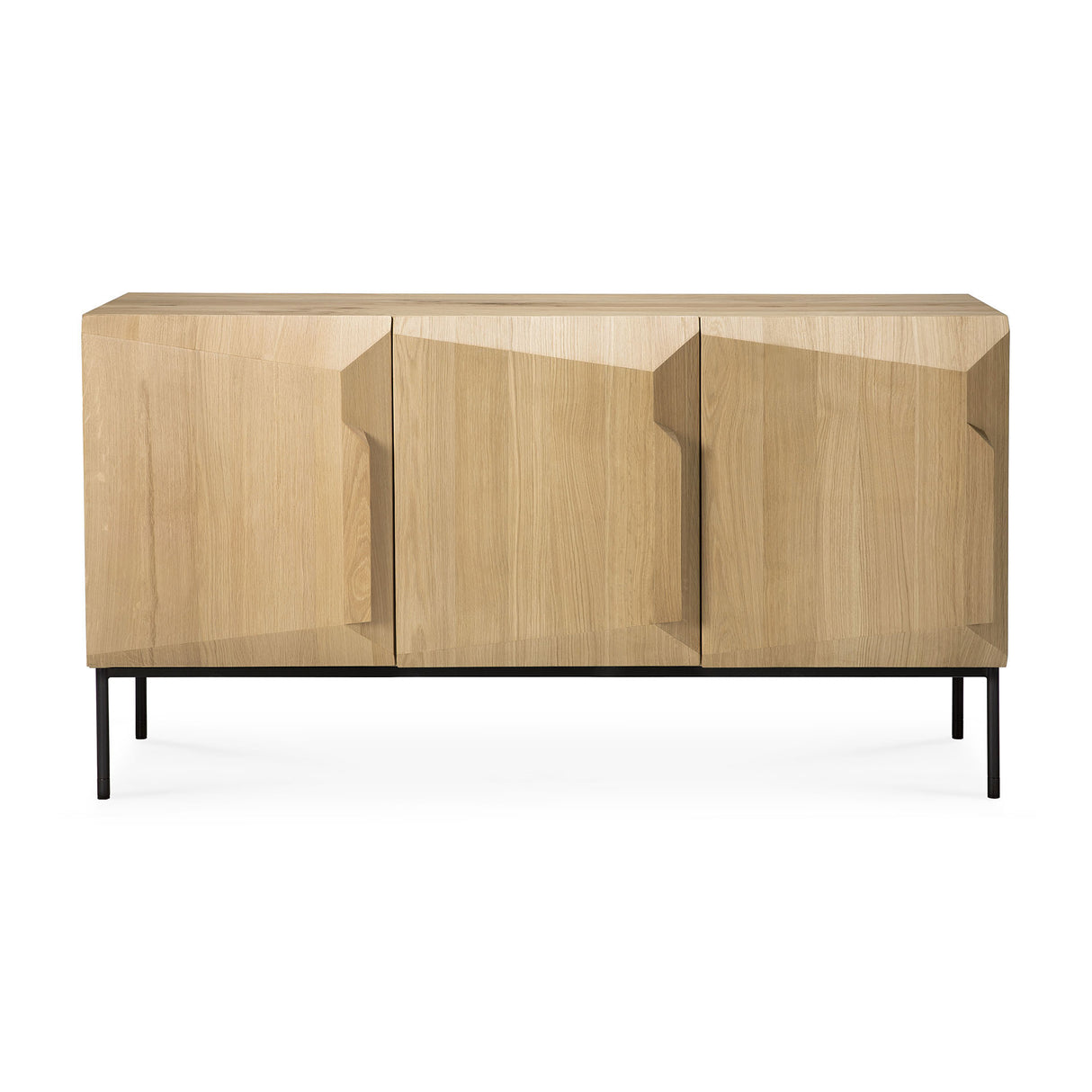 Stairs Sideboard - lackierte Eiche - 3 Türen - 150 x 46 x 80 cm - ZEN ZONE Furniture
