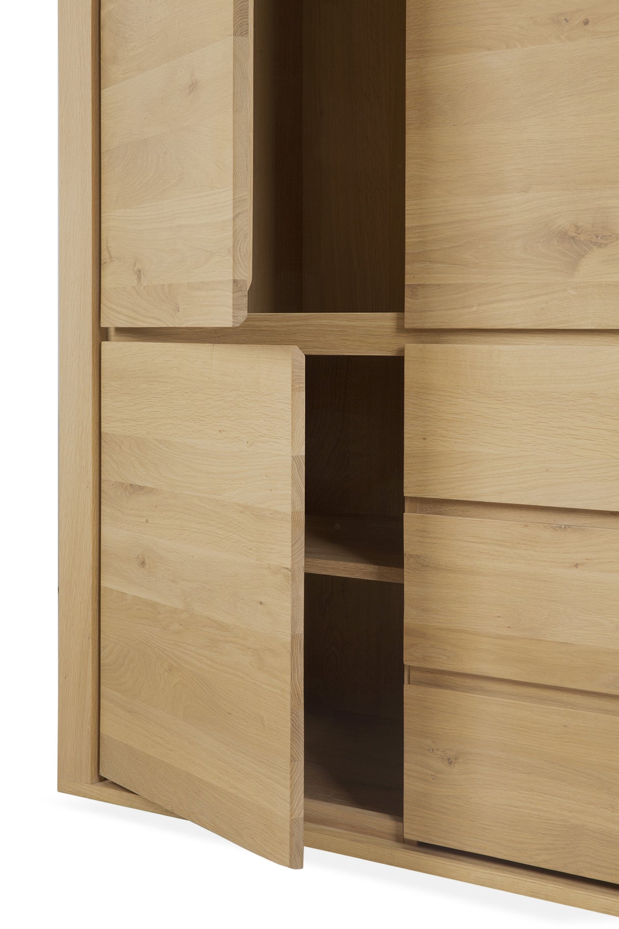 Shadow Kommode - Eiche - 3 Türen - 2 Schubladen - 115 x 60 x 200 cm - ZEN ZONE Furniture