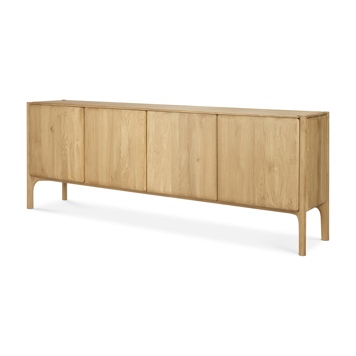 PI Sideboard - Eiche - 4 Türen - 230 x 45 x 83 cm - ZEN ZONE Furniture