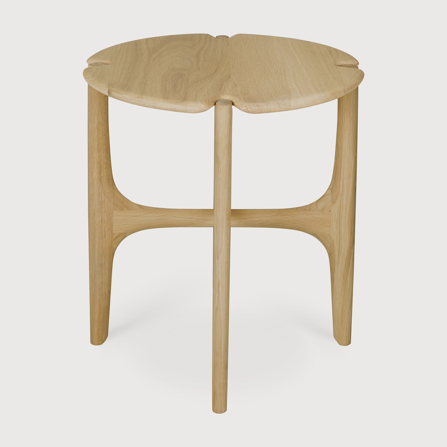PI Beistelltisch - lackierte Eiche - rund - 47 x 47 x 50 cm - ZEN ZONE Furniture