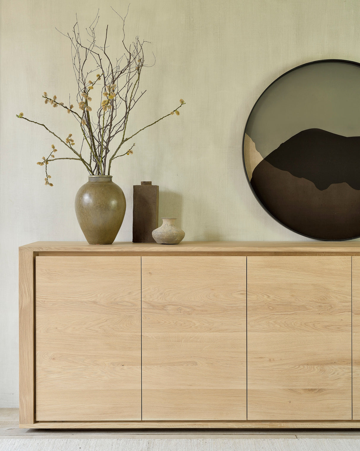 Shadow Sideboard - Eiche - 5 Türen - 250 x 45 x 84 cm - ZEN ZONE Furniture