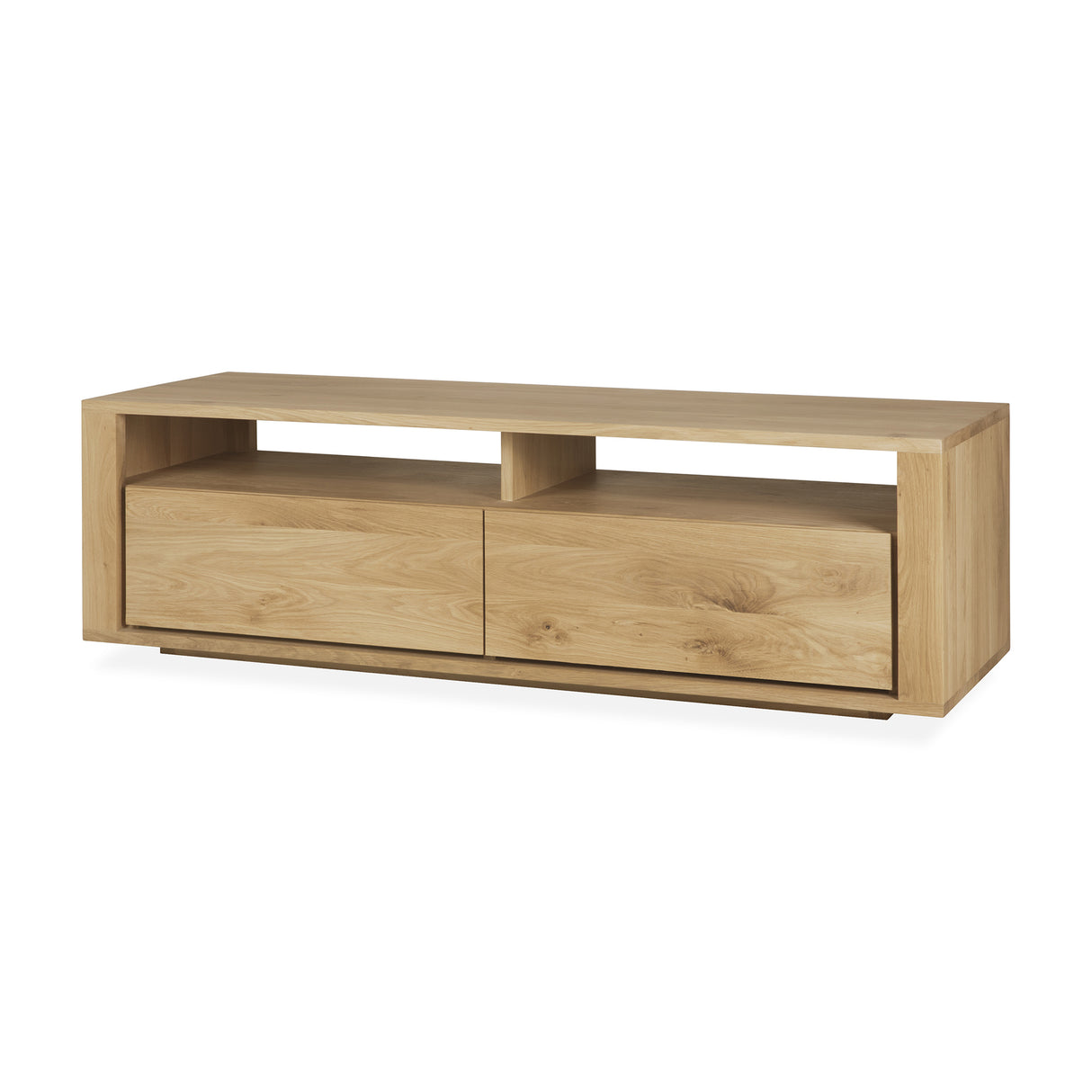 Shadow TV-Schrank - Eiche - 2 Schubladen - 140 x 46 x 42 cm - ZEN ZONE Furniture