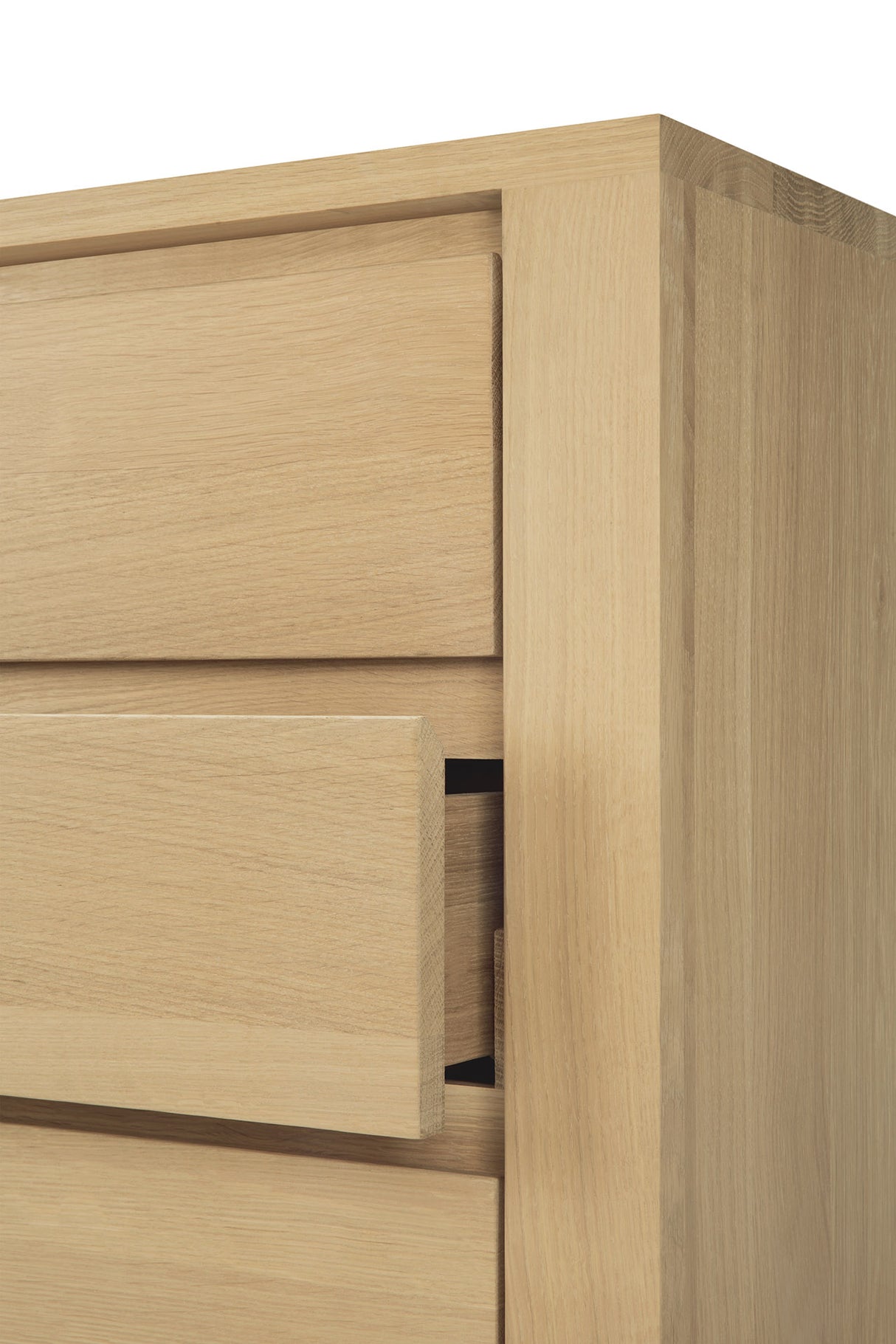 Shadow Sideboard - Eiche - 2 Türen - 3 Schubladen - 180 x 45 x 80 cm - ZEN ZONE Furniture