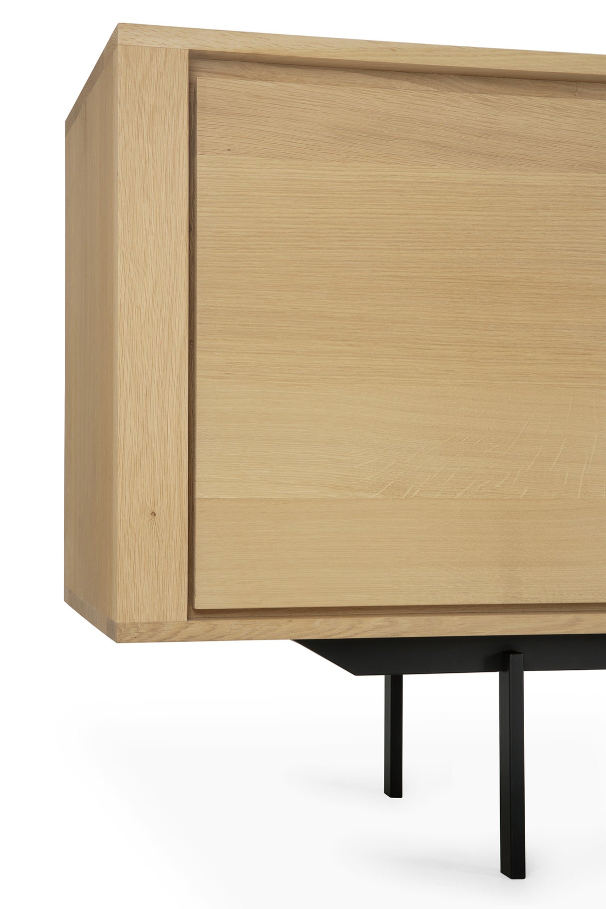 Shadow Sideboard - Eiche - 3 Türen - 3 Schubladen - 224 x 45 x 80 cm - ZEN ZONE Furniture