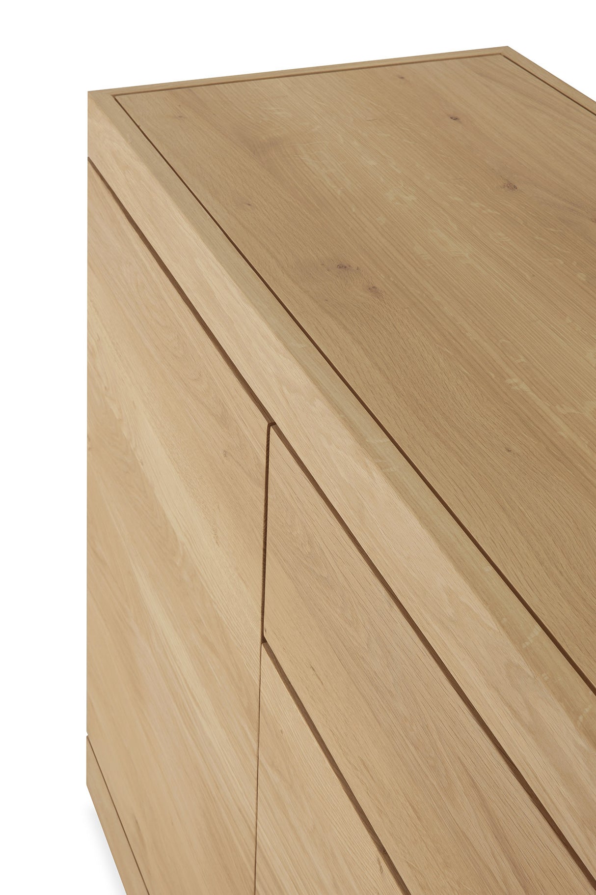 Burger Sideboard - Eiche - 5 Türen - 3 Schubladen - 250 x 45 x 85 cm - ZEN ZONE Furniture