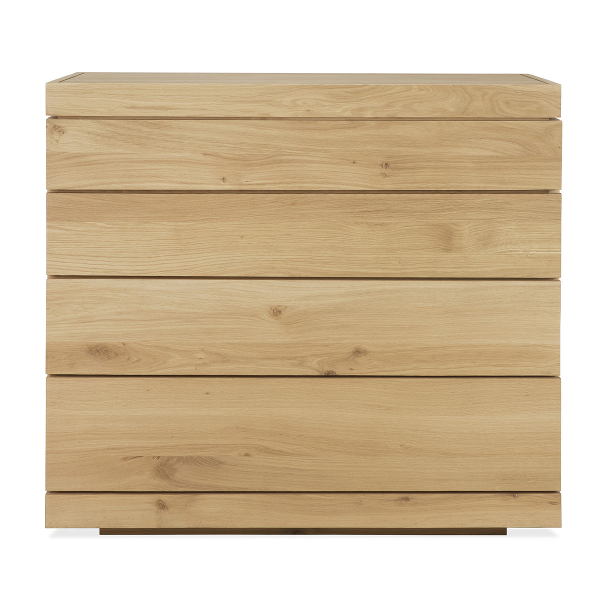 Burger Kommode - Eiche - 4 Schubladen - 100 x 50 x 90 cm - ZEN ZONE Furniture