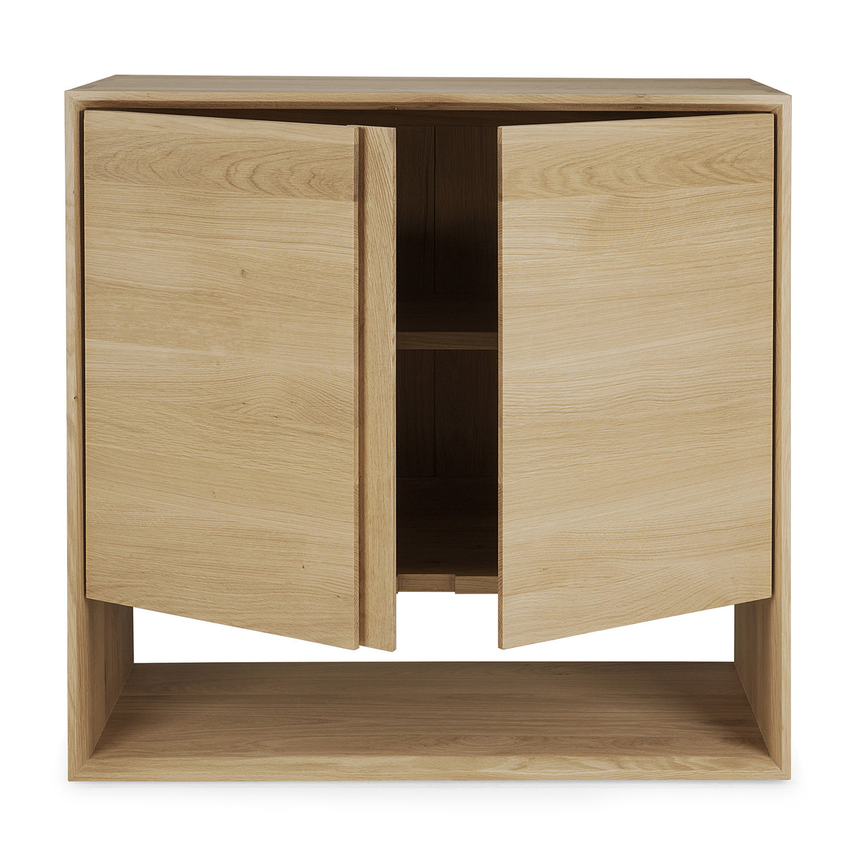 Nordic Sideboard - Eiche - 2 Türen - 80 x 40 x 78 cm - ZEN ZONE Furniture