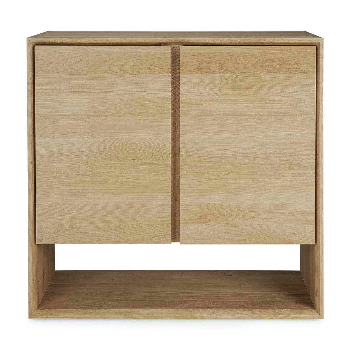 Nordic Sideboard - Eiche - 2 Türen - 80 x 40 x 78 cm - ZEN ZONE Furniture
