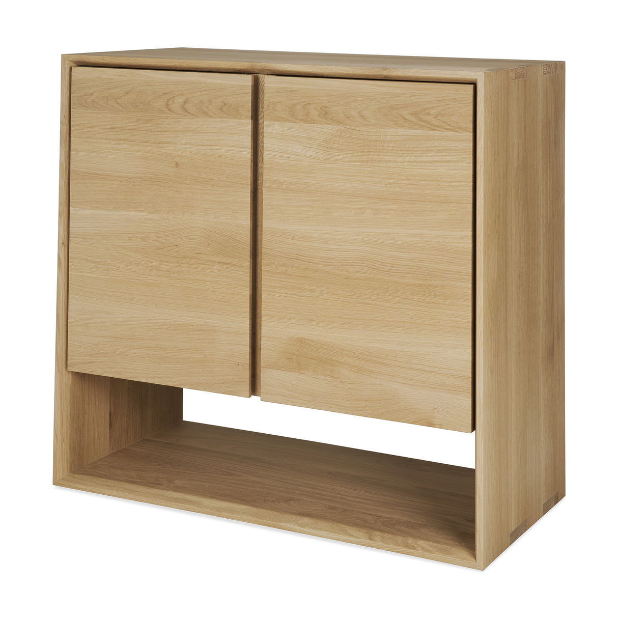 Nordic Sideboard - Eiche - 2 Türen - 80 x 40 x 78 cm - ZEN ZONE Furniture