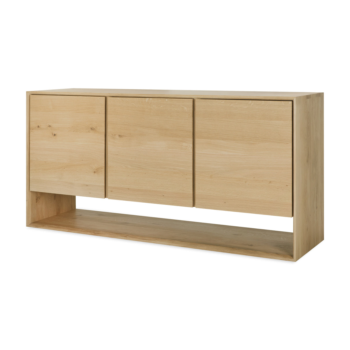 Nordic Sideboard - Eiche - 3 Türen - 158 x 45 x 78 cm - ZEN ZONE Furniture