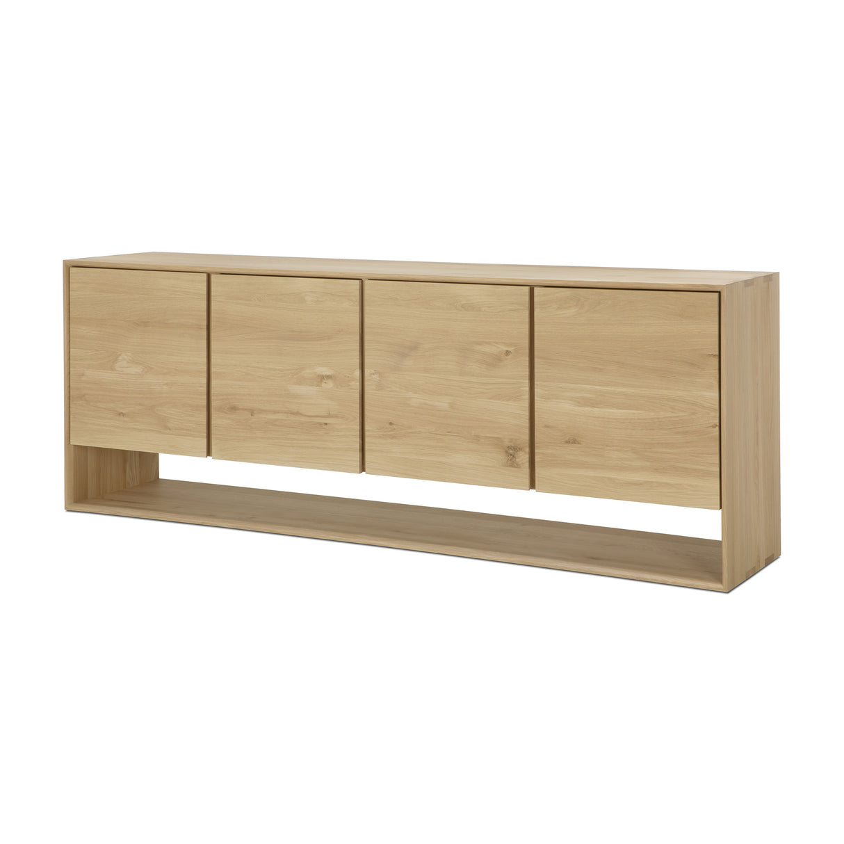 Nordic Sideboard - Eiche - 4 Türen - 210 x 45 x 78 cm - ZEN ZONE Furniture
