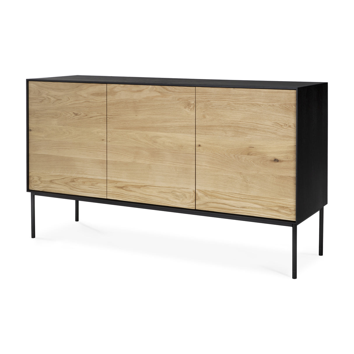 Blackbird Sideboard - lackierte Eiche - 3 Türen - 150 x 45 x 85 cm - ZEN ZONE Furniture