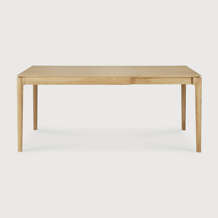 Bok ausziehbarer Esstisch - Eiche - rechteckig - 120/180 x 90 x 76 cm - ZEN ZONE Furniture