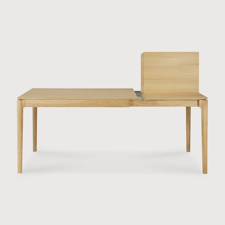 Bok ausziehbarer Esstisch - Eiche - rechteckig - 120/180 x 90 x 76 cm - ZEN ZONE Furniture