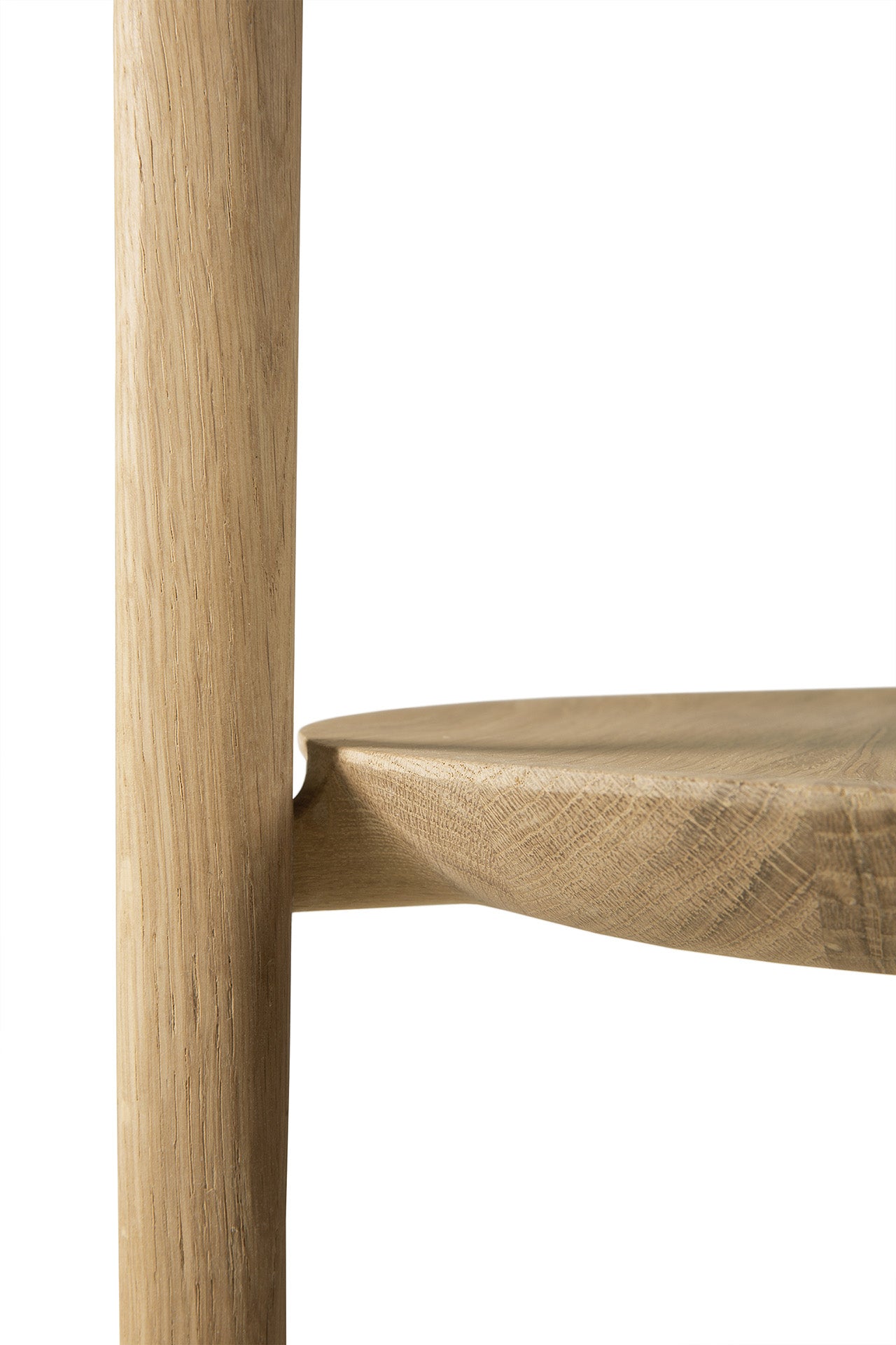 Bok Beistelltisch - Eiche - rund - 43 x 43 x 50 cm - ZEN ZONE Furniture