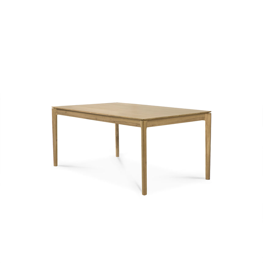 Bok ausziehbarer Esstisch - Eiche - rechteckig - 160/240 x 90 x 76 cm - ZEN ZONE