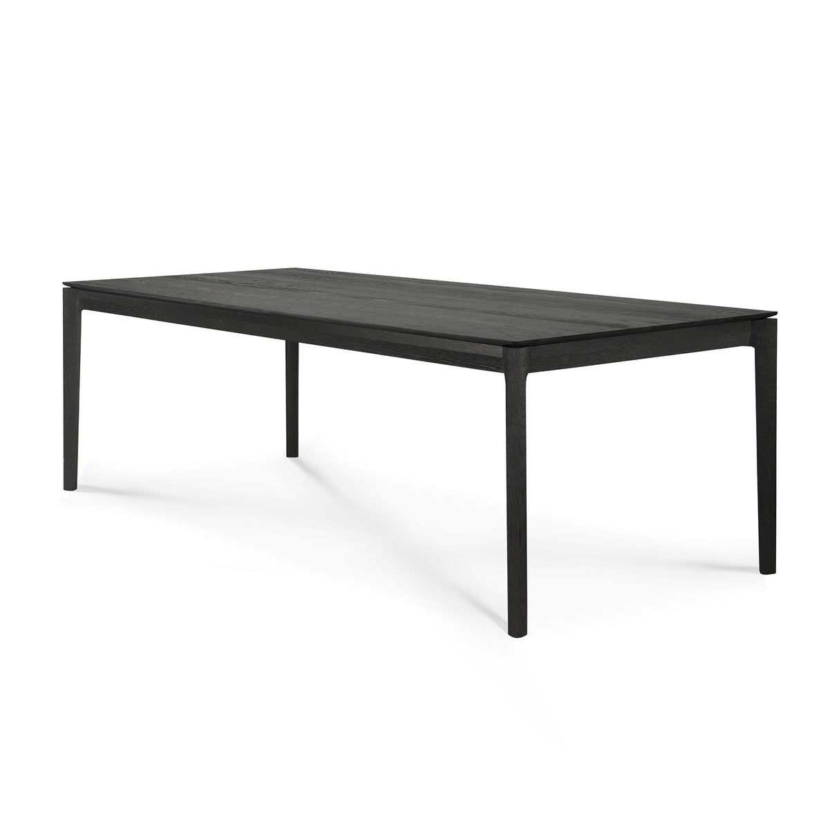 Bok Esstisch - lackierte Eiche - schwarz - rechteckig - 220 x 95 x 76 cm - ZEN ZONE