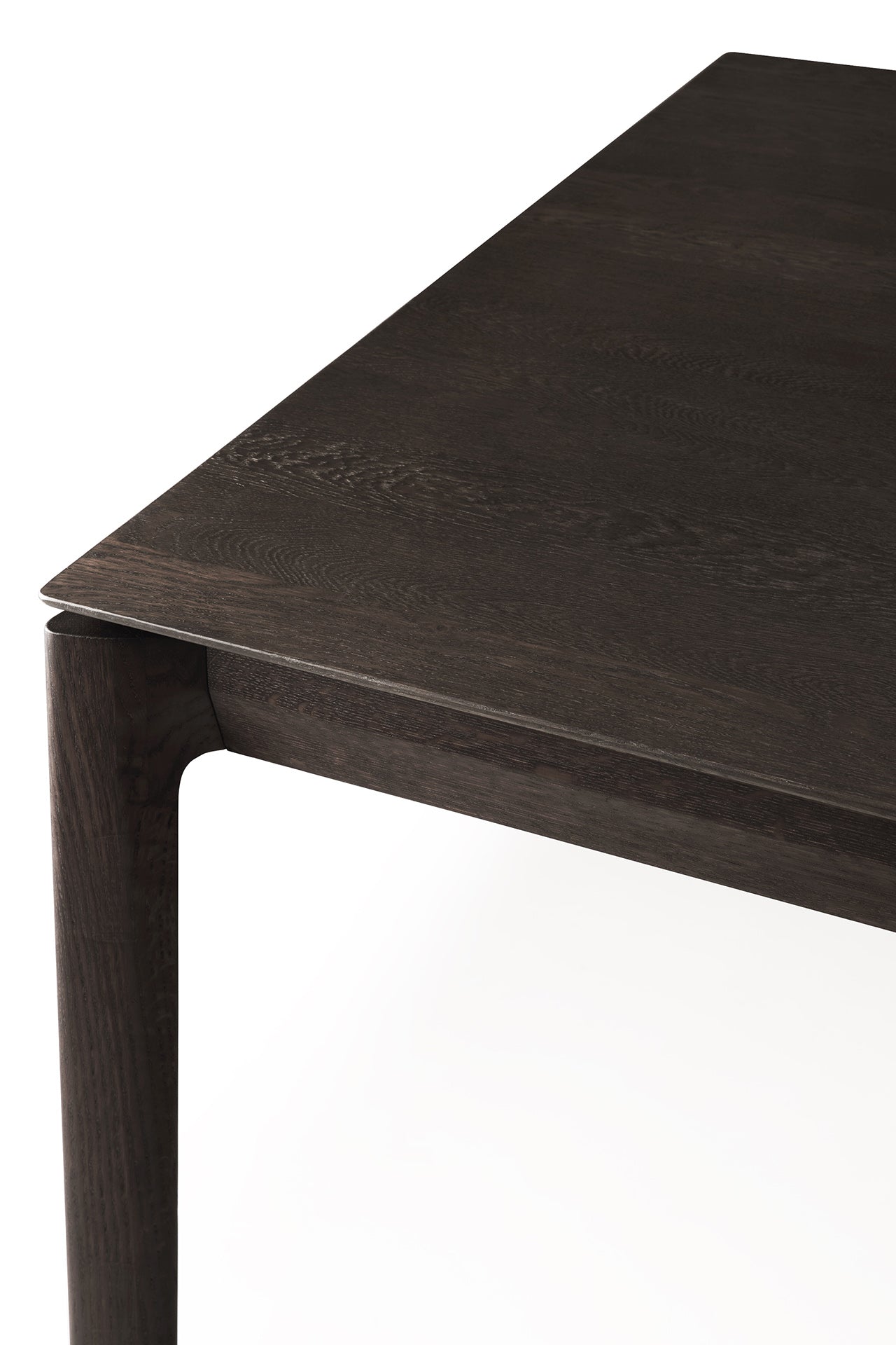 Bok Esstisch - lackierte Eiche - braun - rechteckig - 160 x 80 x 76 cm - ZEN ZONE