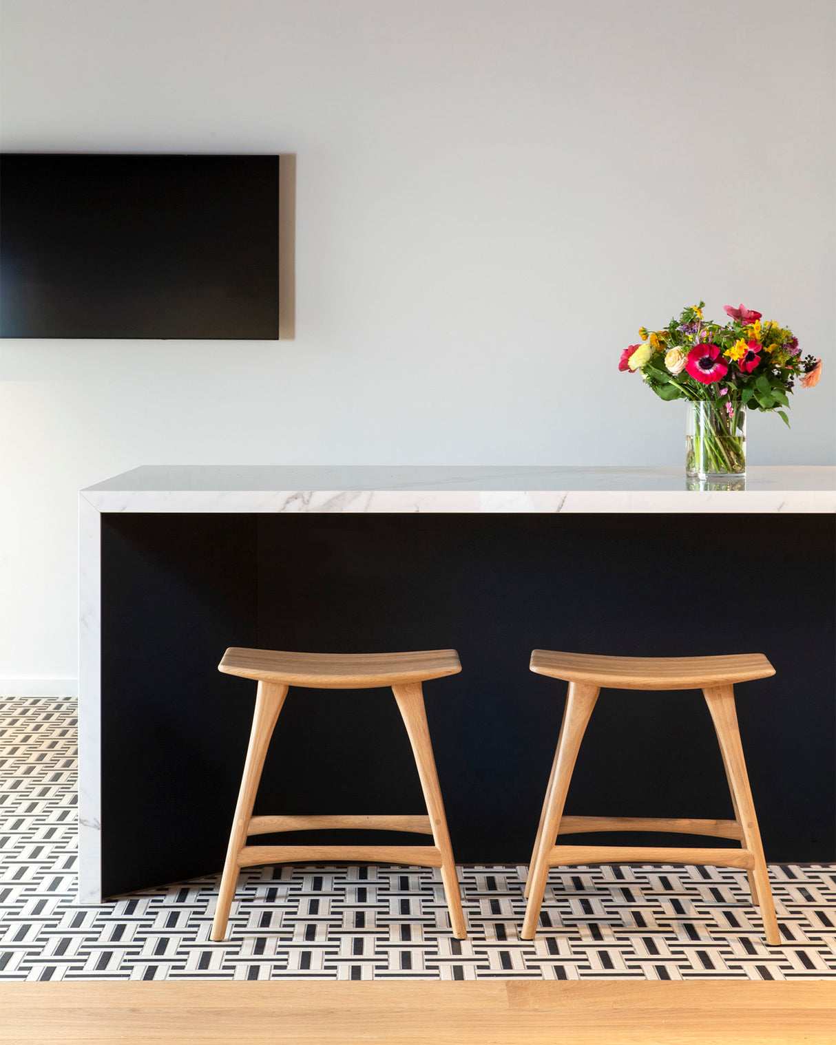 Osso Hocker - Eiche - 50 x 33 x 49 cm - ZEN ZONE Furniture