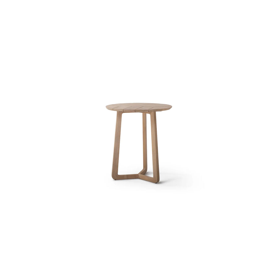 Atrani Bartisch aus Teakholz Tresenhöhe 80x80 cm - ZEN ZONE Furniture