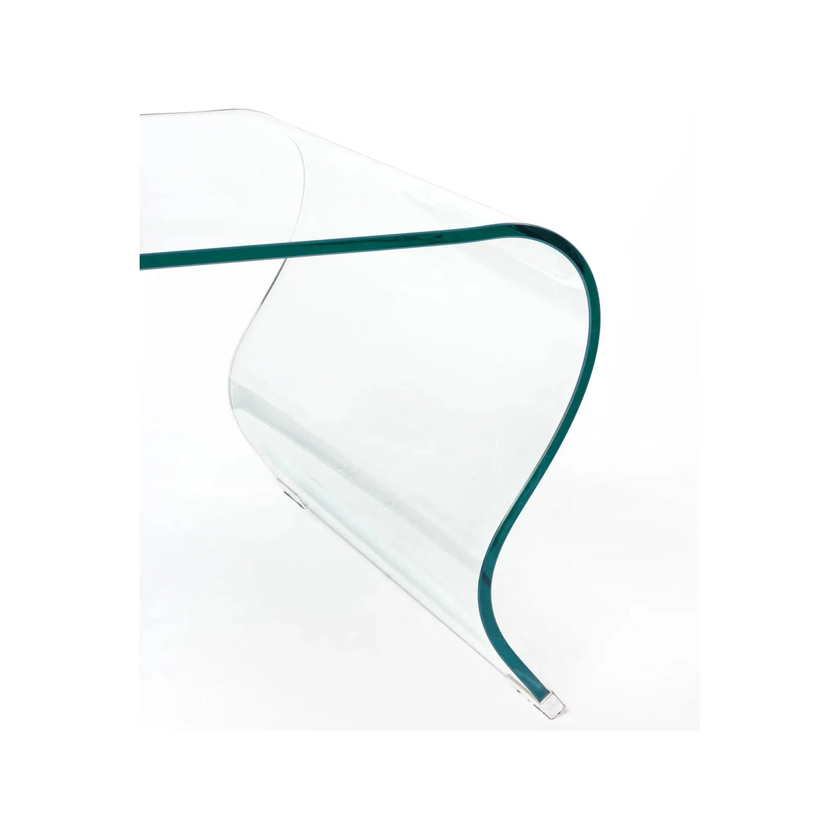 Iride Couchtisch Rect Curl Glas 120x60 cm - ZEN ZONE Furniture