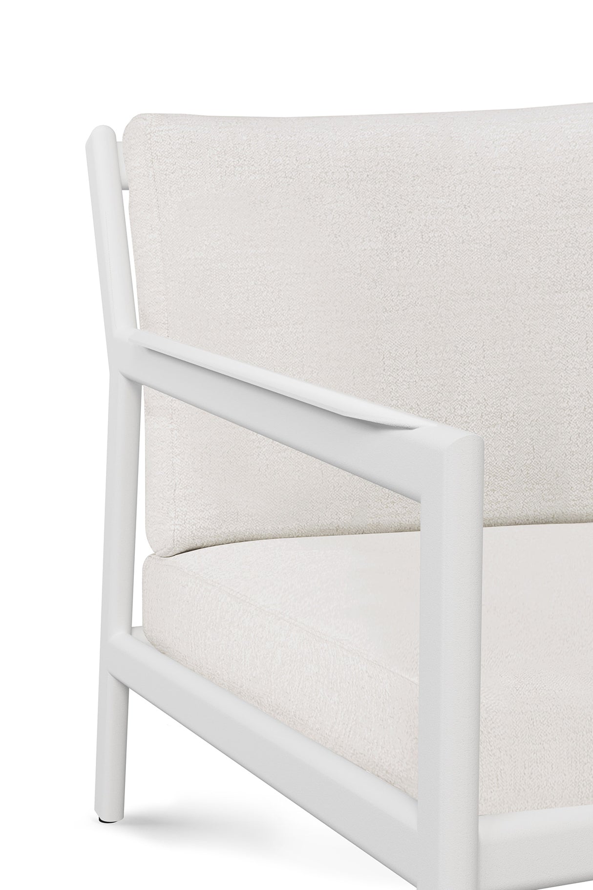 Jack Gartensofa - Aluminium - weiß - Off White Stoff - 2+ Sitzer - 178 x 89 x 74 cm - ZEN ZONE