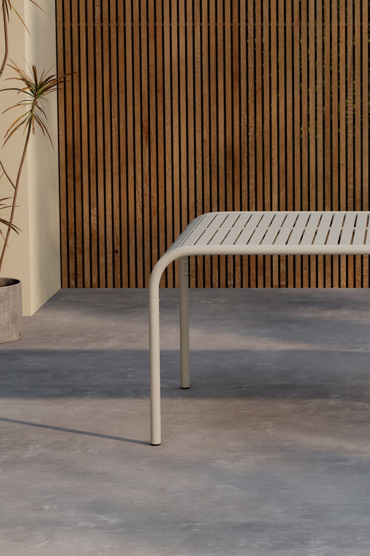 Borneo Esstisch Beige 100x200 - ZEN ZONE Furniture