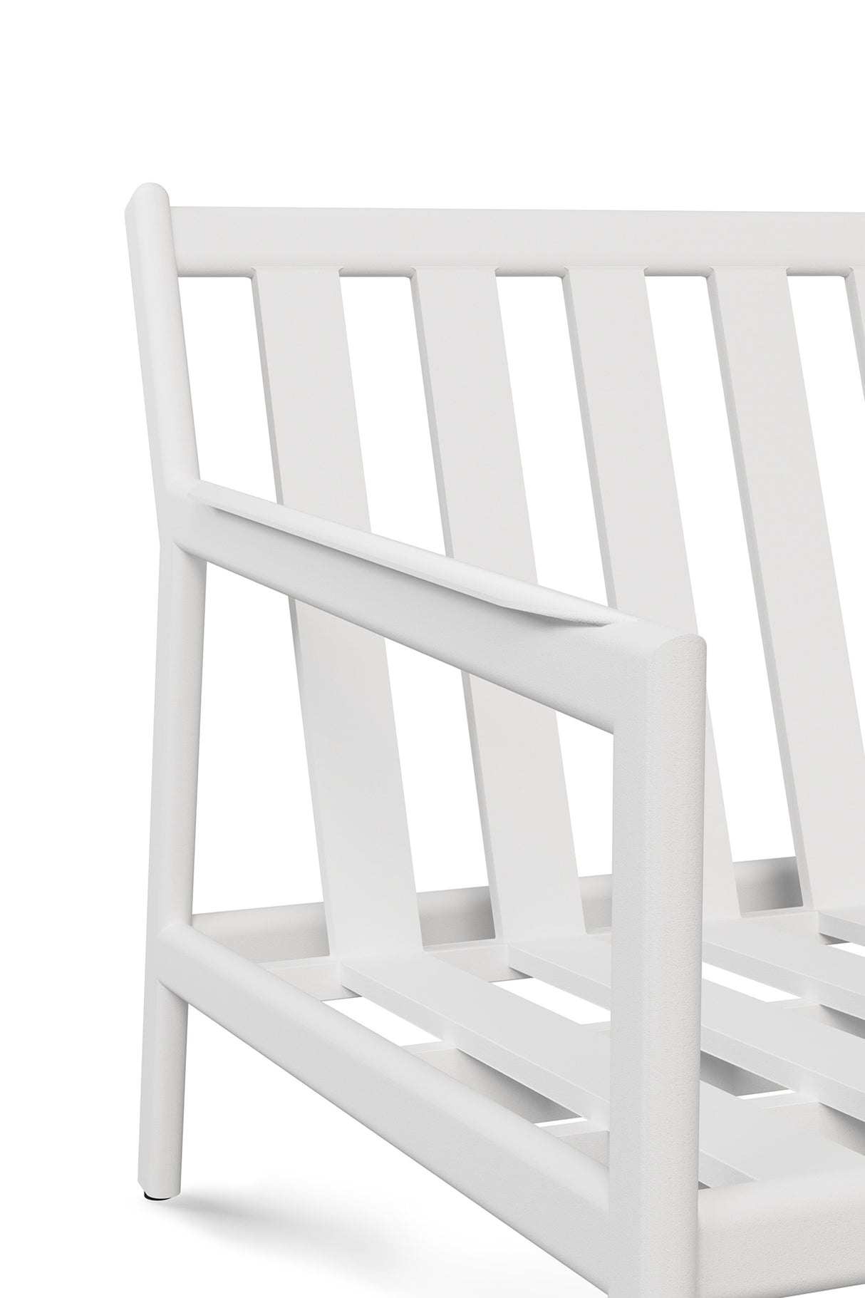 Jack Gartensofagestell - Aluminium - weiß - 2+ Sitzer - 178 x 89 x 74 cm - ZEN ZONE