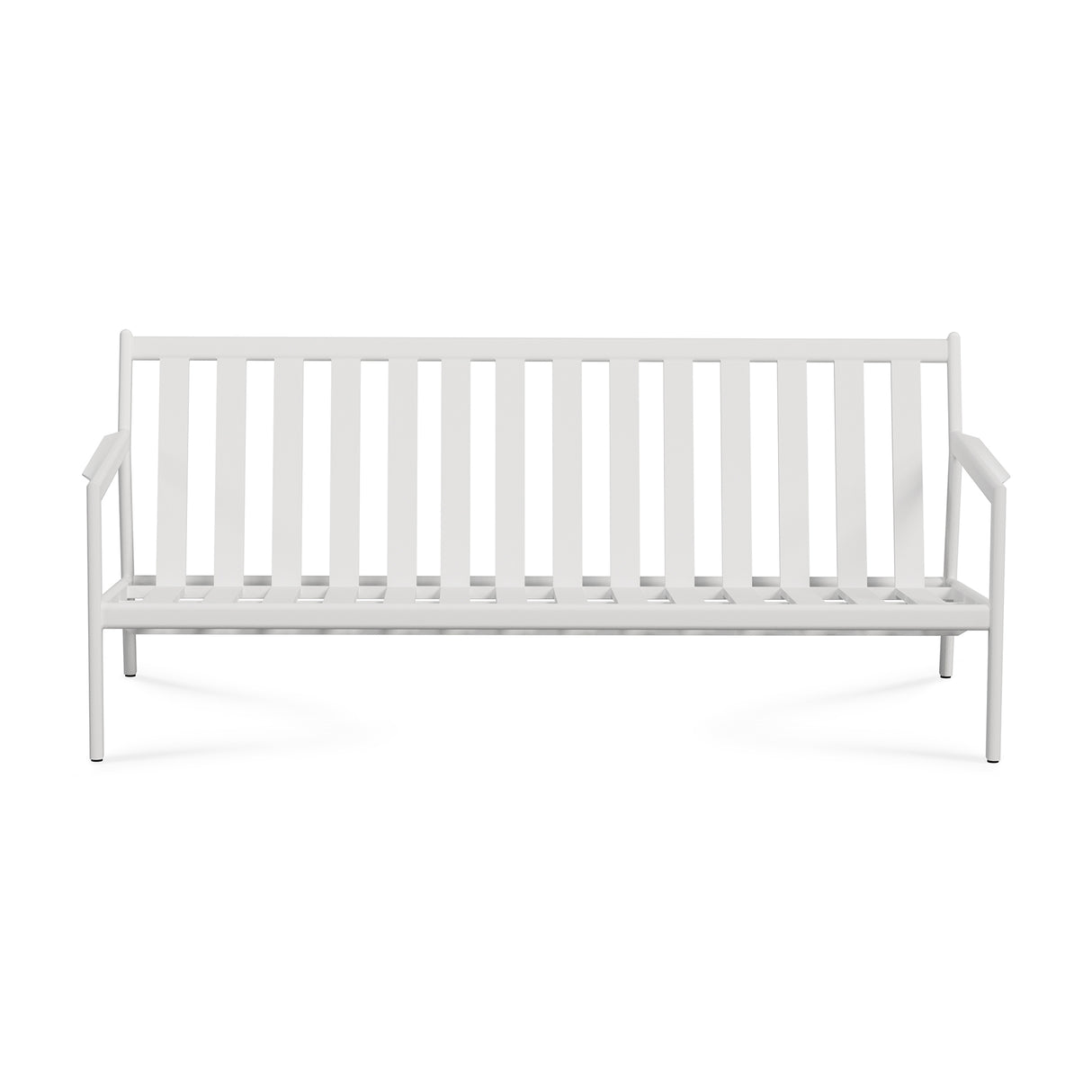 Jack Gartensofagestell - Aluminium - weiß - 2+ Sitzer - 178 x 89 x 74 cm - ZEN ZONE