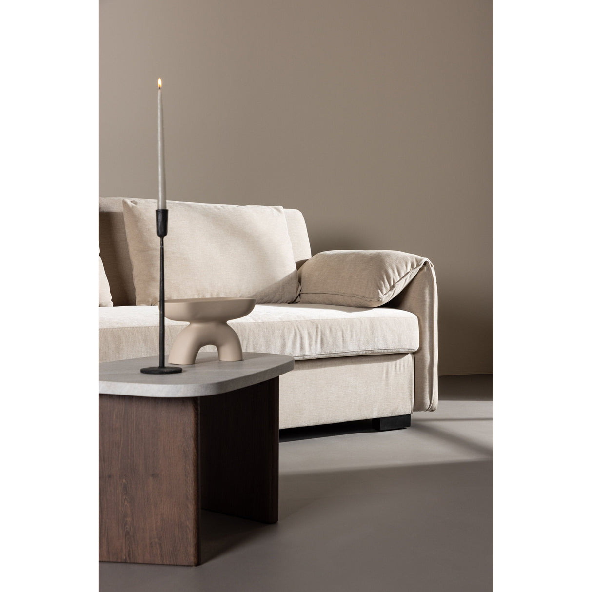 Malva 3-Sitzer Sofa - Beige - ZEN ZONE Furniture