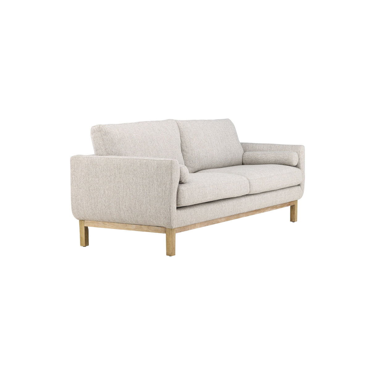 Olympos 3-Sitzer Sofa - Holzoptik / Beige - ZEN ZONE Furniture
