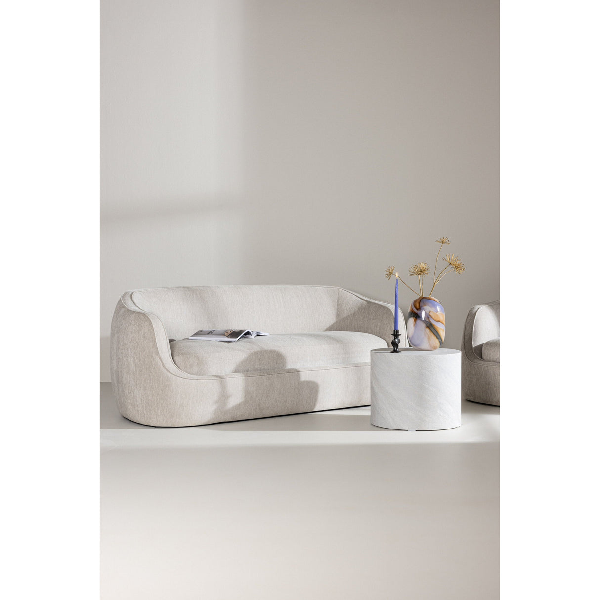 Elio 3-Sitzer Sofa - Hellgrau - ZEN ZONE Furniture