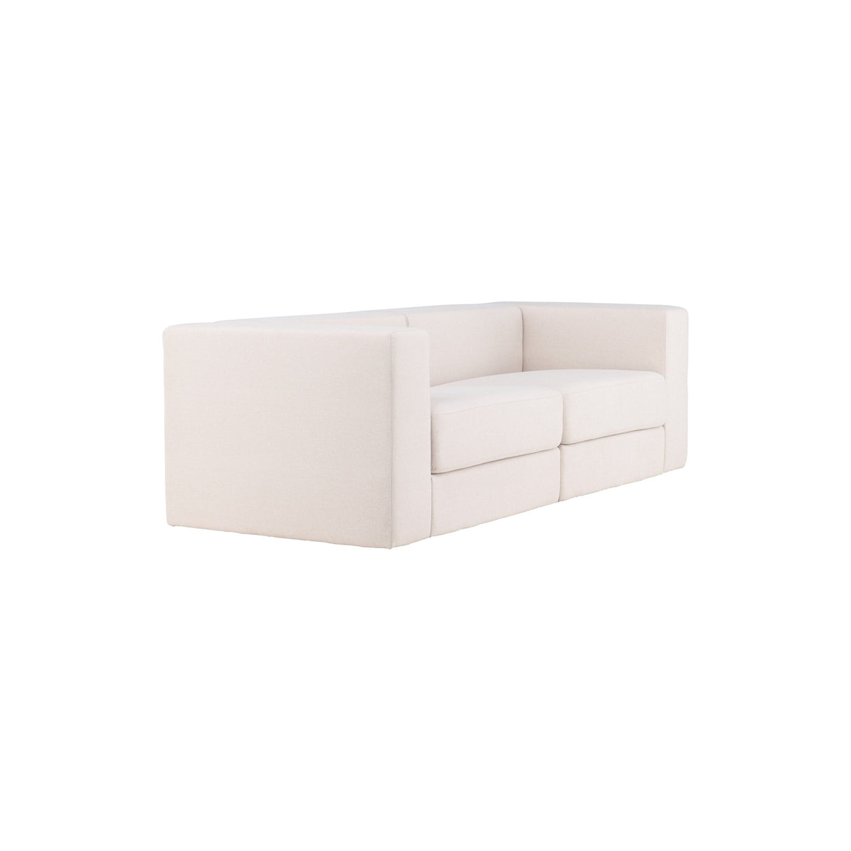 Lumi 3-Sitzer Sofa - Weißes Leinen - ZEN ZONE Furniture