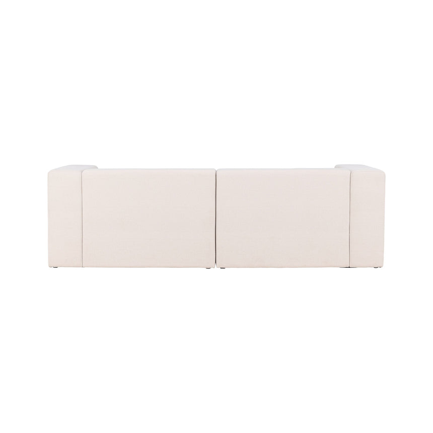 Lumi 3-Sitzer Sofa - Weißes Leinen - ZEN ZONE Furniture