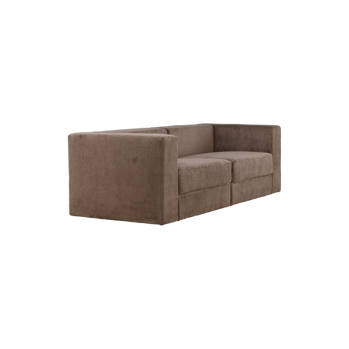 Lumi 3-Sitzer Sofa - Braunes Leinen - ZEN ZONE Furniture