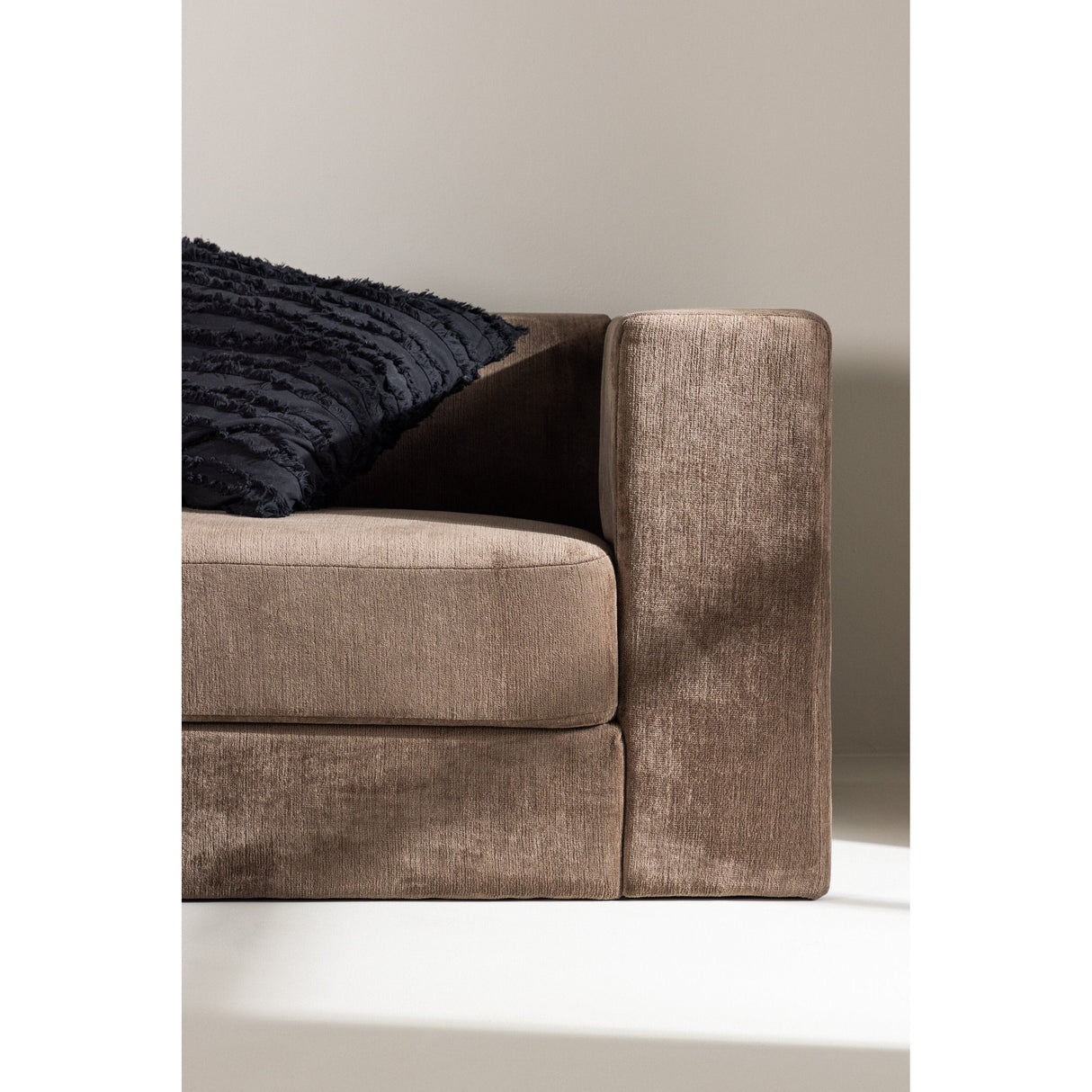 Lumi 3-Sitzer Sofa - Braunes Leinen - ZEN ZONE Furniture