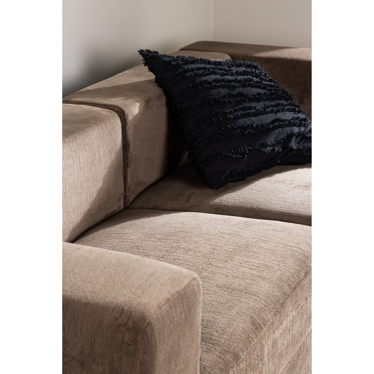 Lumi 3-Sitzer Sofa - Braunes Leinen - ZEN ZONE Furniture